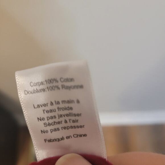 Native Daughters Mini Skirt Womens M Red Tassels Boho Western - Picture 7 of 8